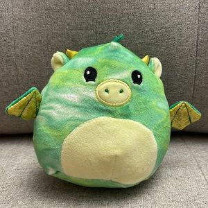 Green Dinosaur squishmallow from a mystery bag 5in